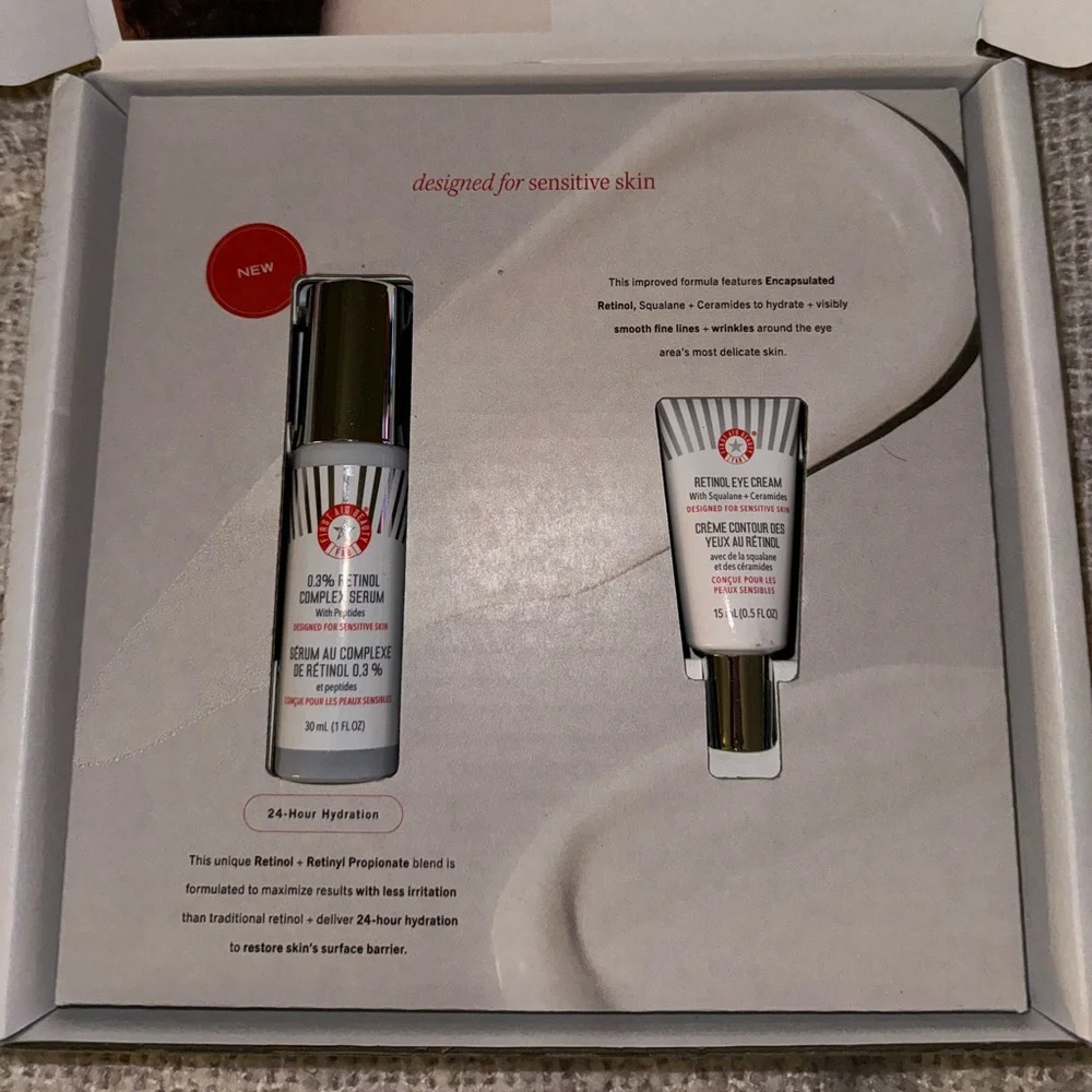First Aid Beauty New Retinol Line- Eye Cream and Serum - Picture 4 of 13